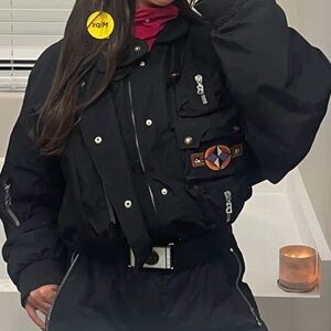 Vintage Bogner Black Ski Suit